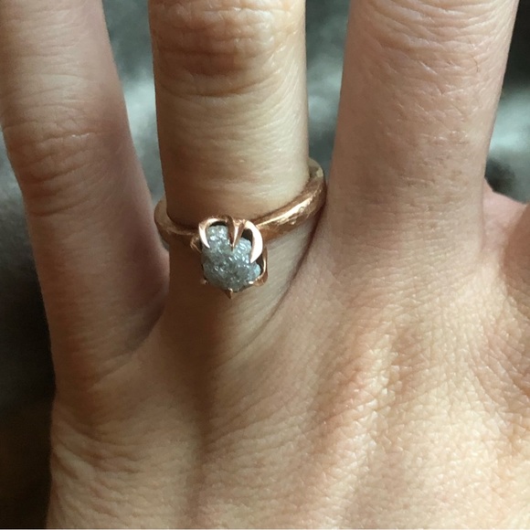 14k alternative engagement ring - Picture 8 of 12